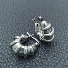 Load image into Gallery viewer, Sea Silver Small Earrings
