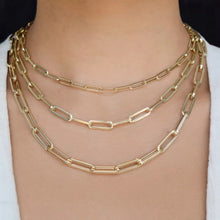 Load image into Gallery viewer, Waterproof PaperClip Necklace
