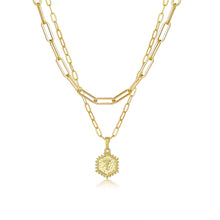 Load image into Gallery viewer, Trendy Initial Charm Layered Necklace
